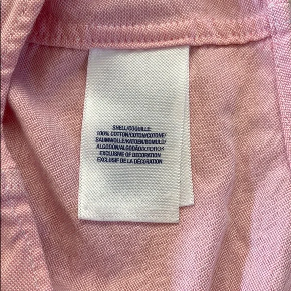 Ralph Lauren Pink Girls Polo Shirt Size 6 - Picture 8 of 10